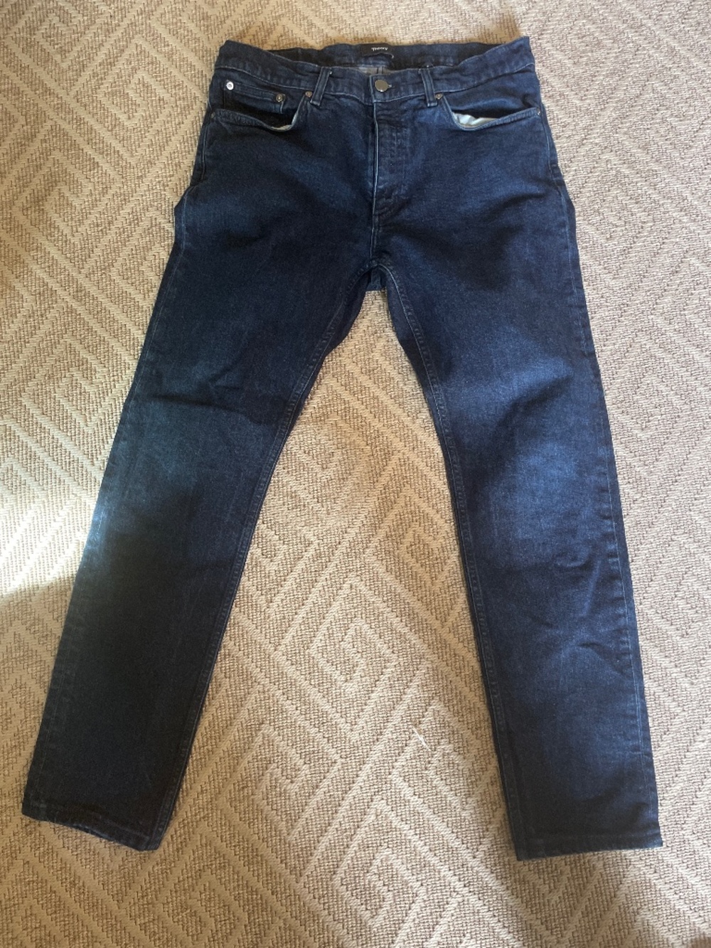 Theory Men’s Dark Blue Jeans Size 34
